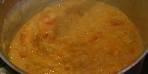 рисовая каша с тыквой и ванилью