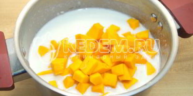 рисовая каша с тыквой