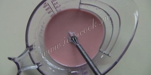 рисовая каша с вишневым киселем