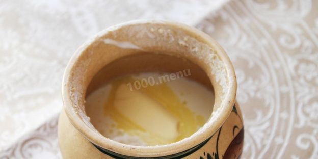 рисовая каша в духовке в горшочке на молоке