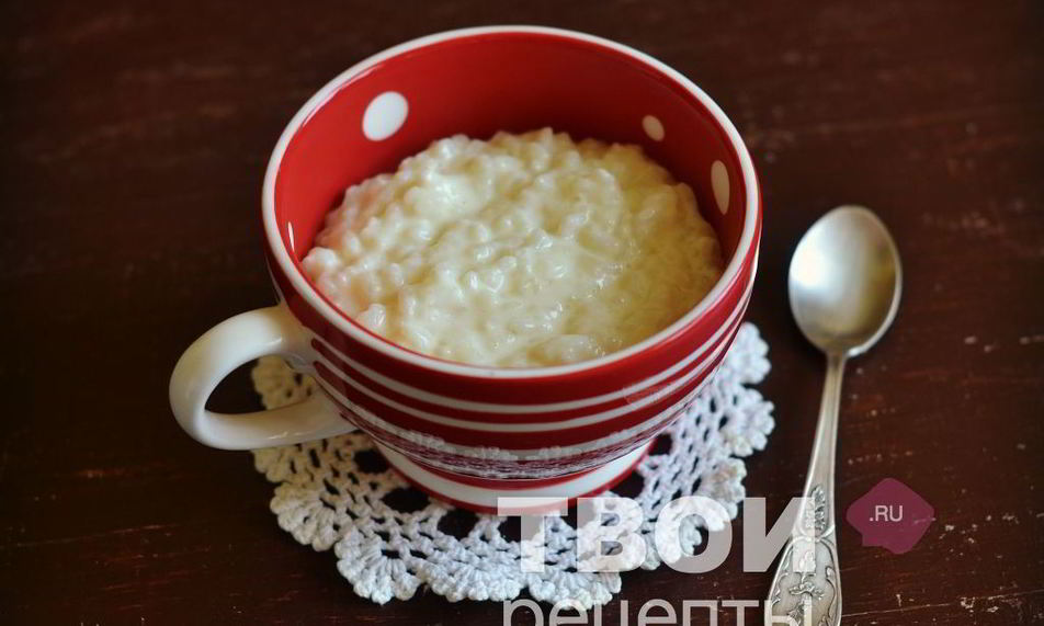 Рецепт рисовой каши в мультиварке