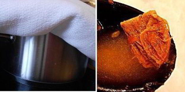 русская полевая рисовая каша с мясом