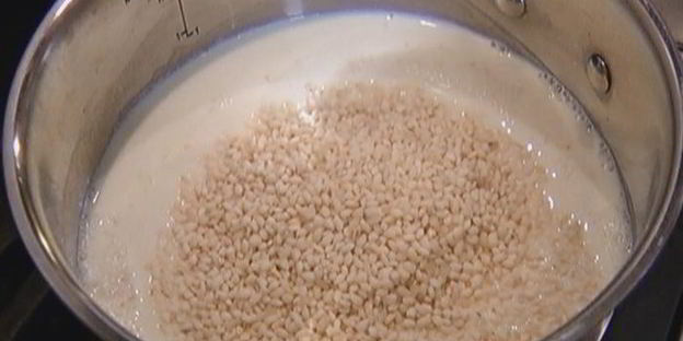 шоколадная рисовая каша