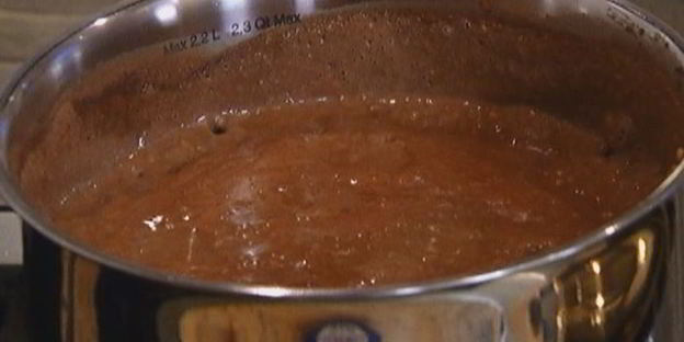 шоколадная рисовая каша