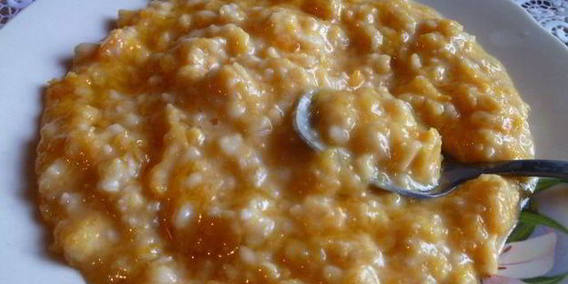 тыквенная каша с овсянкой