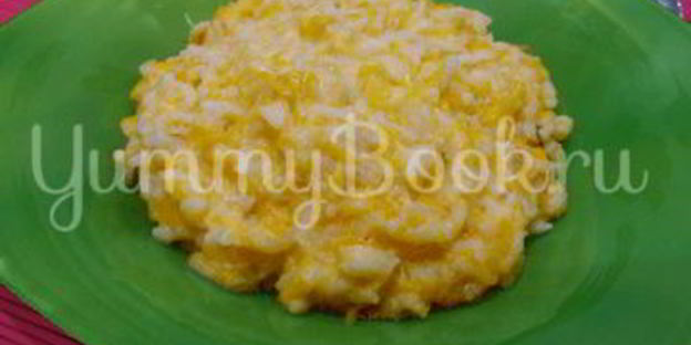 тыквенная каша с рисом и молоком