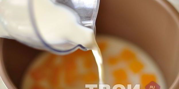 тыквенная каша в мультиварке