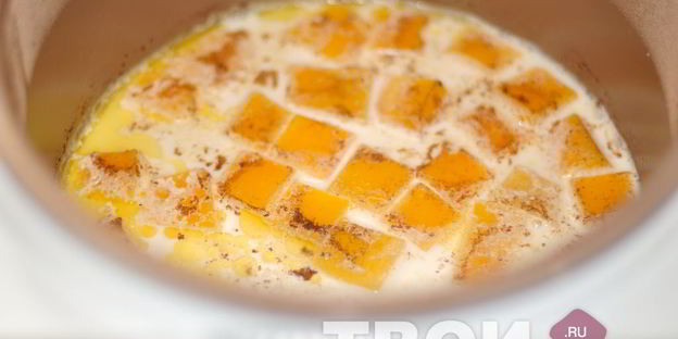 тыквенная каша в мультиварке