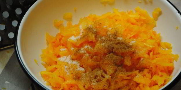 тыквенная каша, запеченая в горшочке