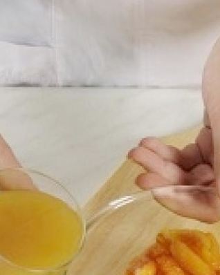 Абрикосовый напиток с киви