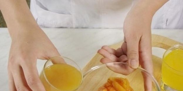 абрикосовый напиток с киви