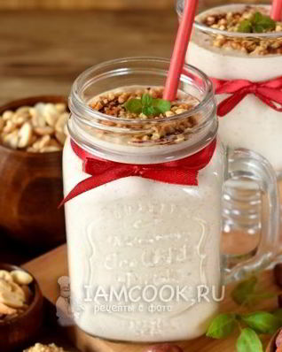 Арахисовый протеиновый коктейль