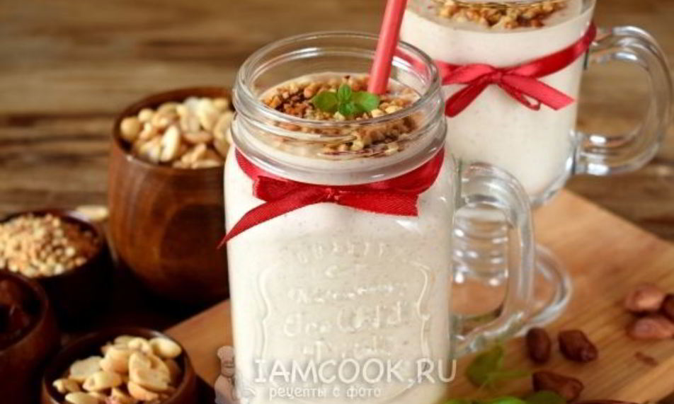 Рецепт арахисового протеинового коктейля
