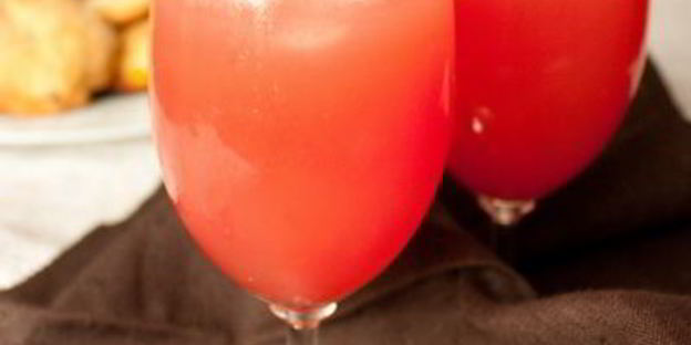 арбузно-имбирный напиток