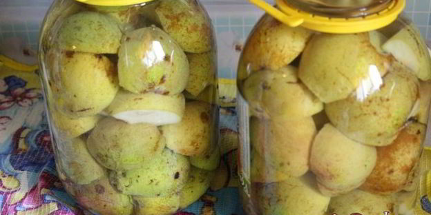 ароматные груши в сиропе на зиму