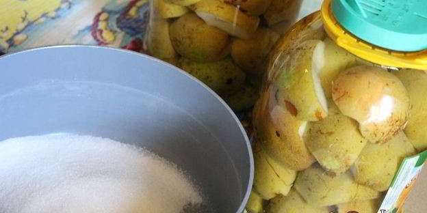 ароматные груши в сиропе на зиму