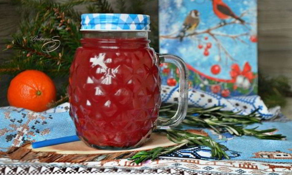 Рецепт безалкогольного клюквенного пунша