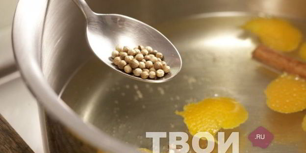 чай с апельсином и корицей