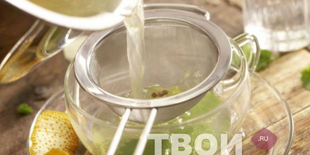 чай с апельсином и корицей