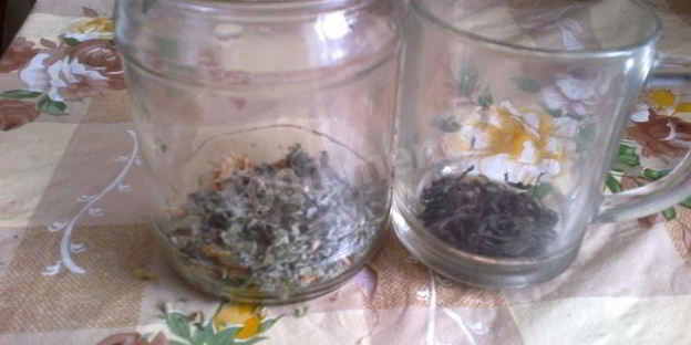 чай с травами