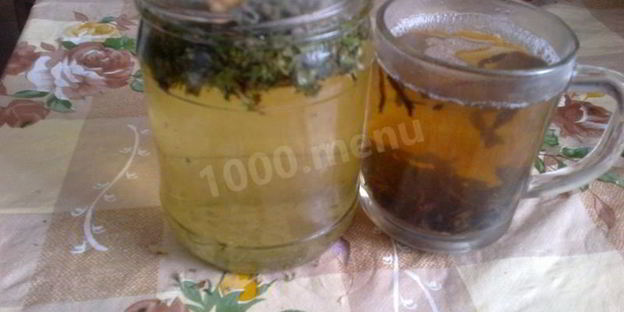 чай с травами