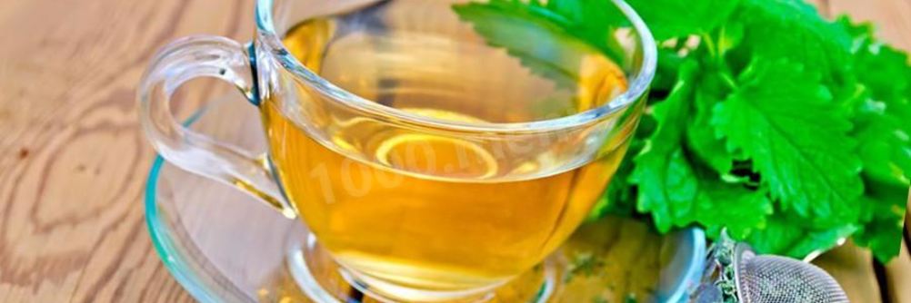 Чай зеленый с мелиссой