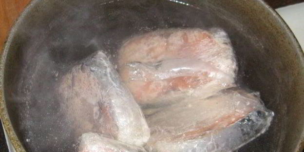 горячая семга в собственном соку