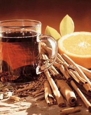 Имбирный чай с корицей