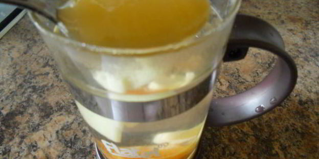 имбирный чай с курагой