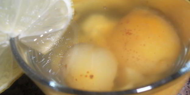 имбирный чай с курагой