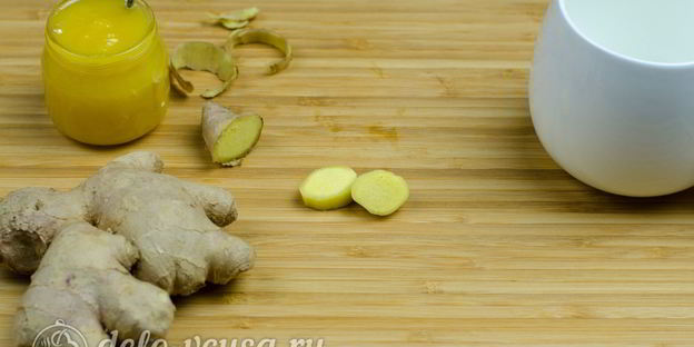 имбирный чай с медом