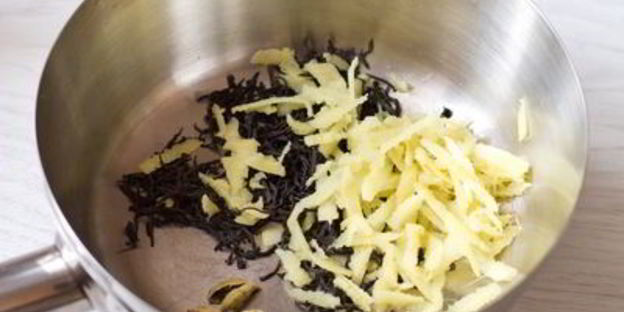 индийский имбирный чай с молоком и кардамоном