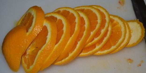 холодный чай с фруктами