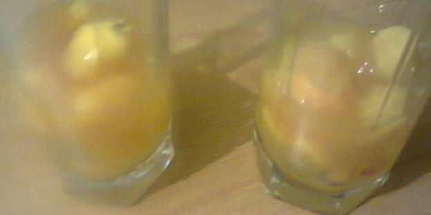 холодный чай с персиком