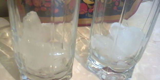 холодный чай с вишней