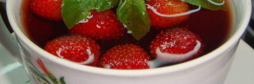 Клубничный чай