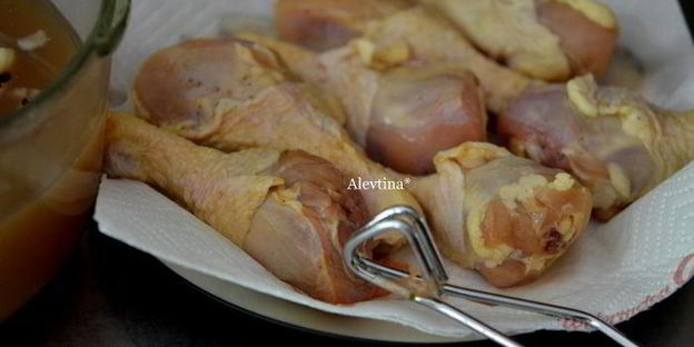 куриные ножки в чайном рассоле