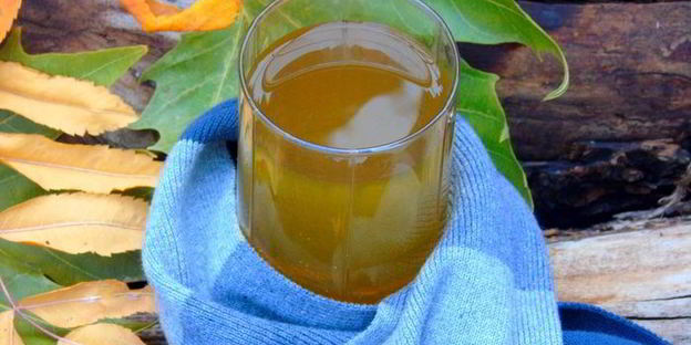 можжевелово-облепиховый чай с изюмом