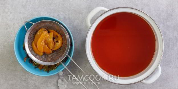 персиковый чай