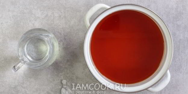 персиковый чай