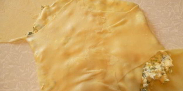 плацинды с творогом и зеленью