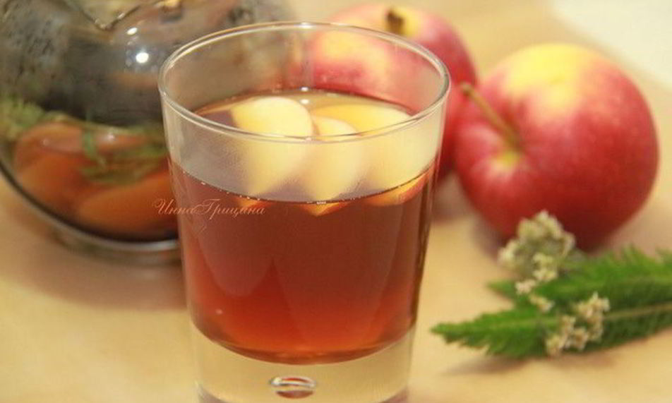 Рецепт пряного яблочного чая