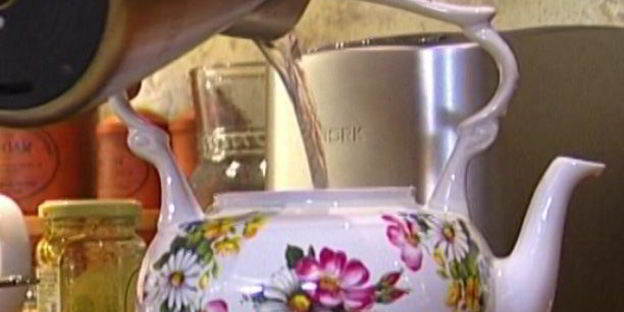 яблочно-смородиновый чай с медом и корицей