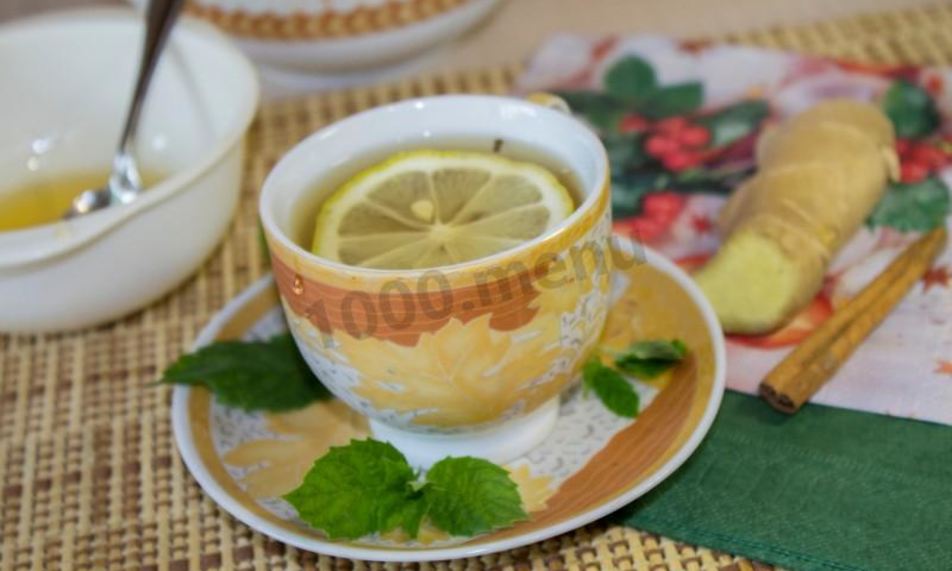 Рецепт зеленого чая с имбирем лимоном и медом