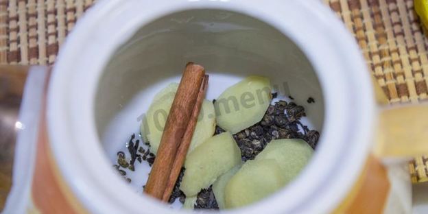 зеленый чай с имбирем лимоном и медом