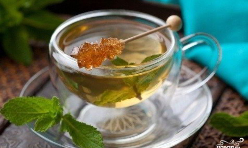 Рецепт зеленого чая с корицей и мятой