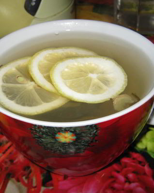 Зеленый чай с медом