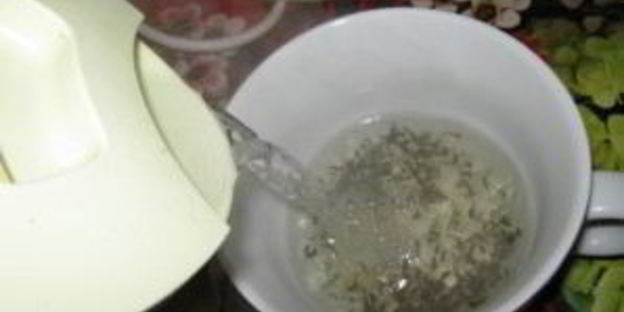 зеленый чай с медом