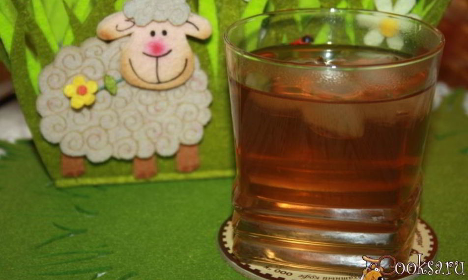 Рецепт чайного напитка с нектаринами и клубникой