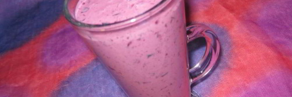 Черничный коктейль